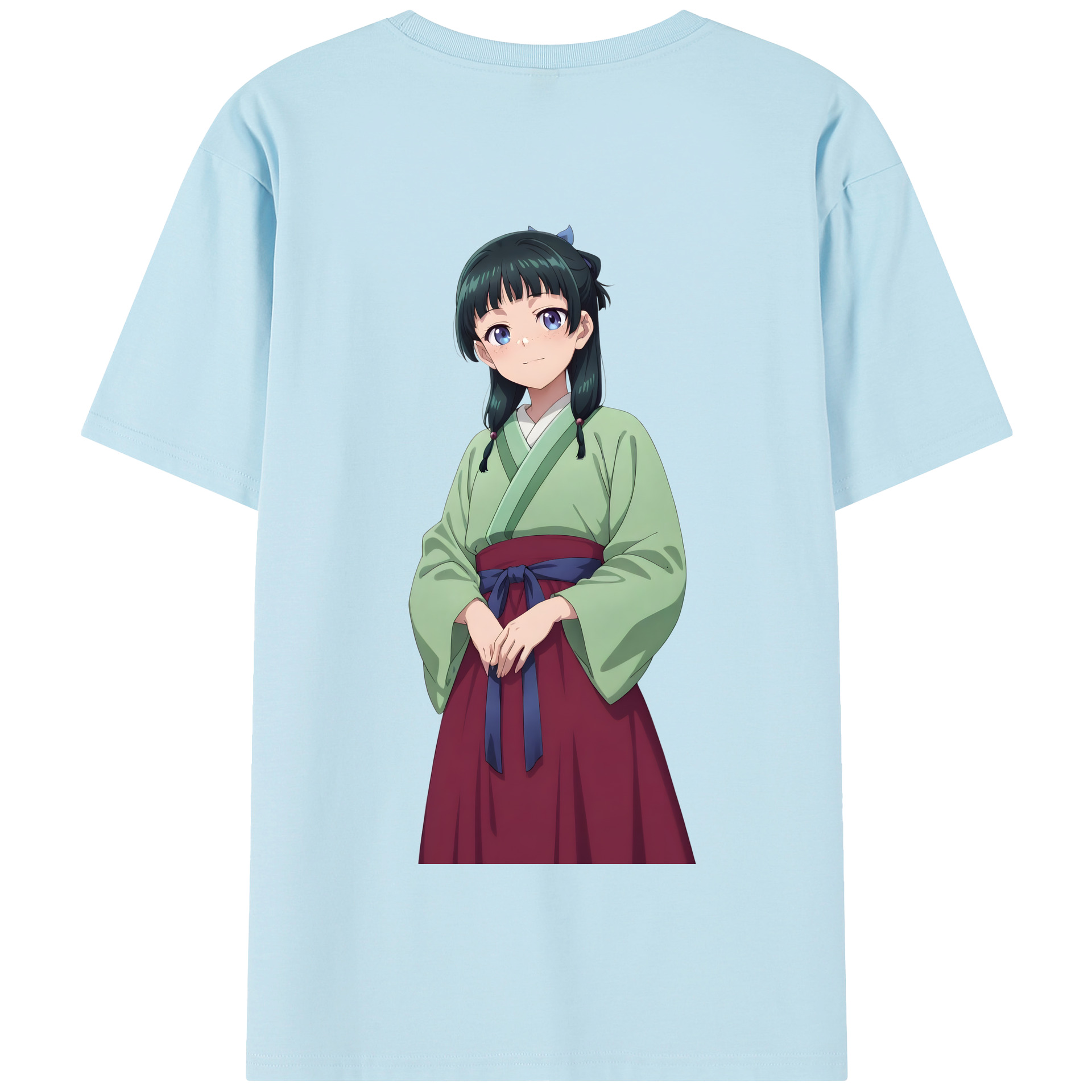 （画像用） 薬屋のひとりごと The Apothecary Diaries 綿100％半袖Tシャツ（背面プリント）